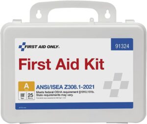 First Aid Only 25-Person ANSI Class A First Aid Kit for Workplaces
