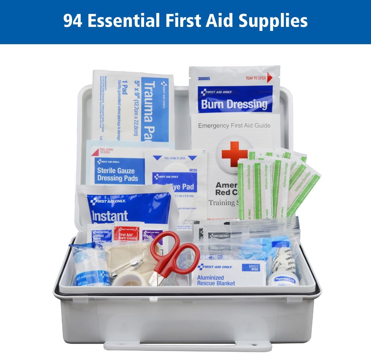 First Aid Only 25-Person ANSI Class A First Aid Kit for Workplaces - Image 2